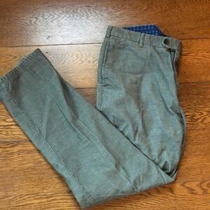 Peter Millar Straight Leg Corduroy Pants Olive 35
